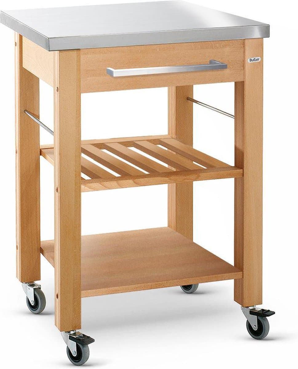 Butler Keukentrolley M-600, roestvrijstaal