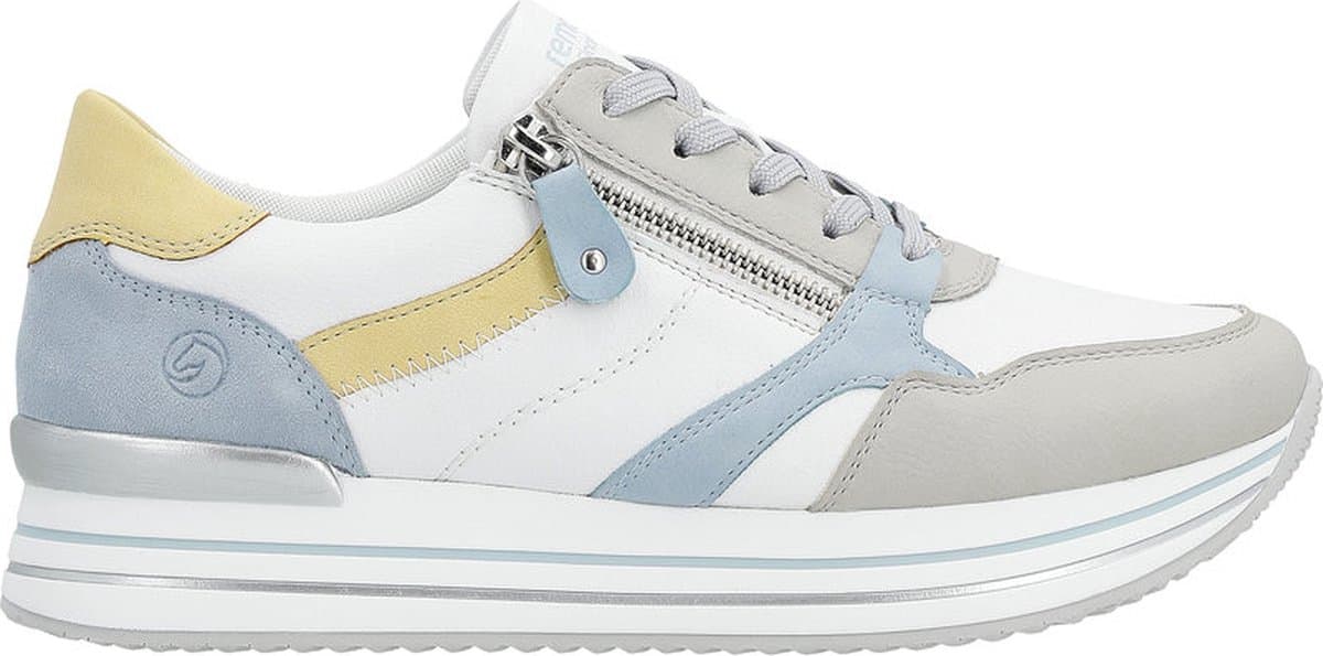 Remonte Veterschoenen Laag Veterschoenen Laag - Lichtgrijs - Maat 37