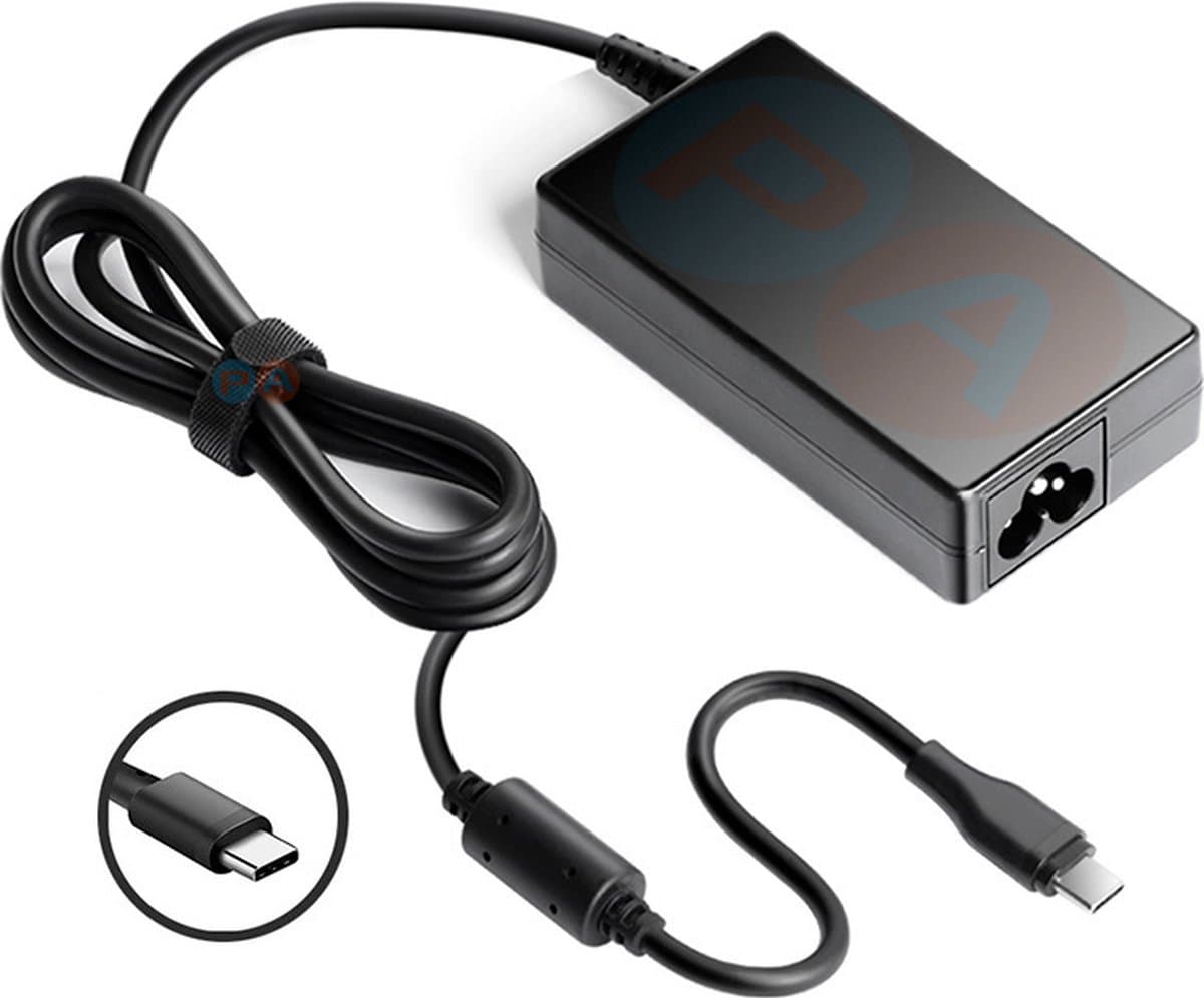 USB-C Laptop Oplader 45W (15V-3A) geschikt voor HP Pavilion x360 14-ek0000 Series