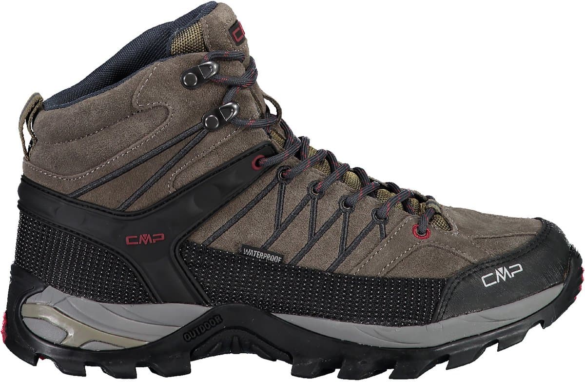 CMP Campagnolo Rigel WP Middelhoge Trekkingschoenen Heren, grijs