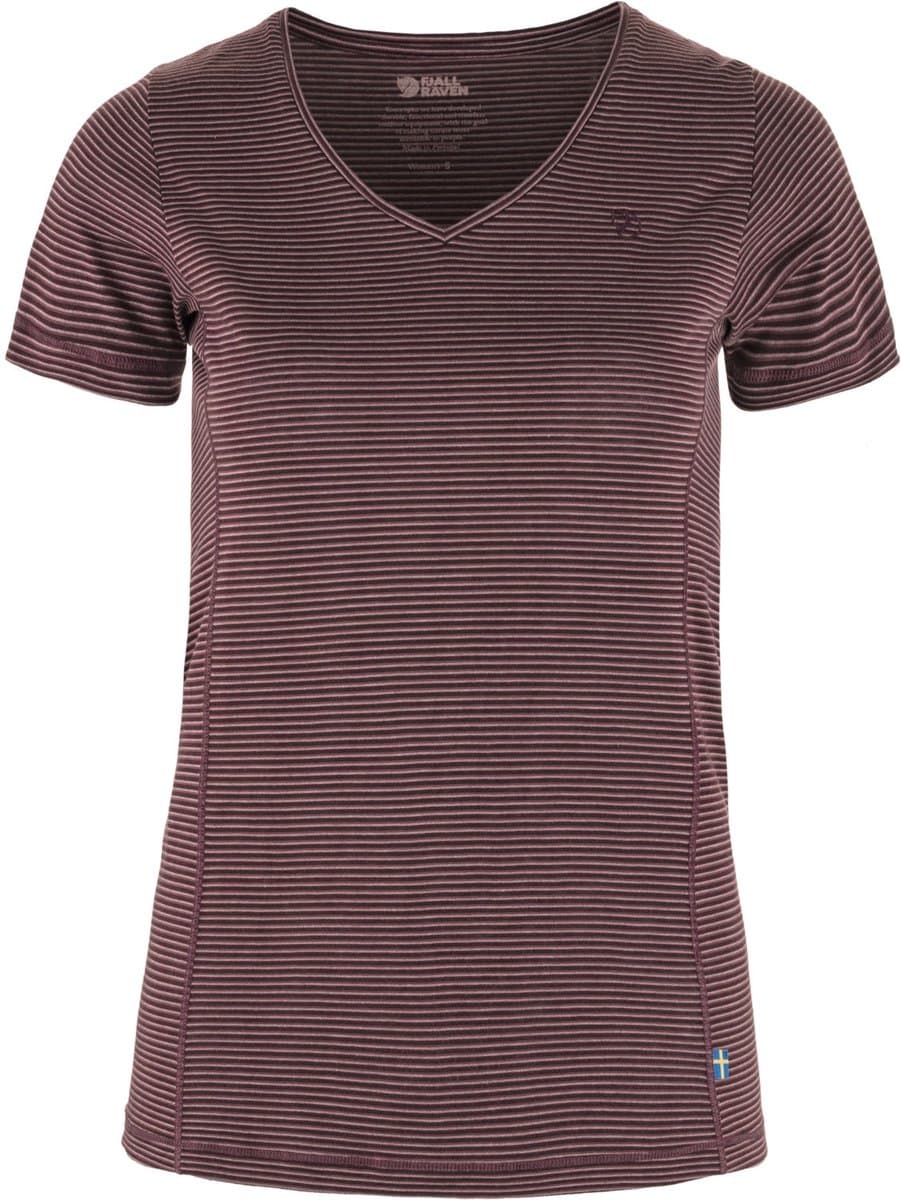 Fjällräven Abisko Cool T-shirt W - Port - Outdoor Kleding - Fleeces en Truien - T-Shirt