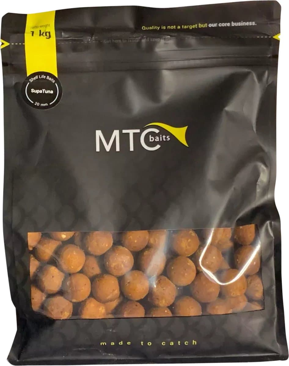 MTC Strawberry Big Fish Bollie - 5kg - 16 mm - Aardbeiensmaak - Boilies - Karpervissen - Kaperaas