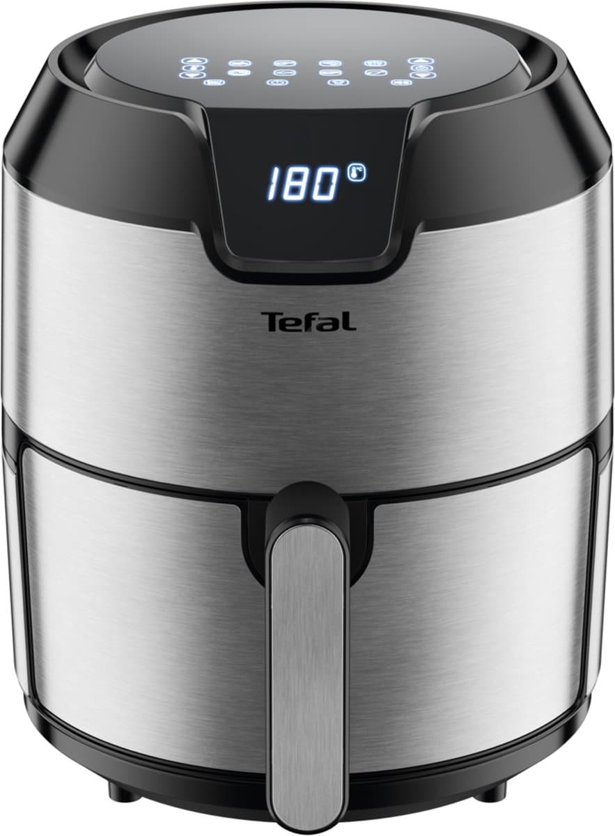 Tefal Easy Fry EY401D - Airfryer - 4,2L - 1500W - Voor 6 Personen - RVS