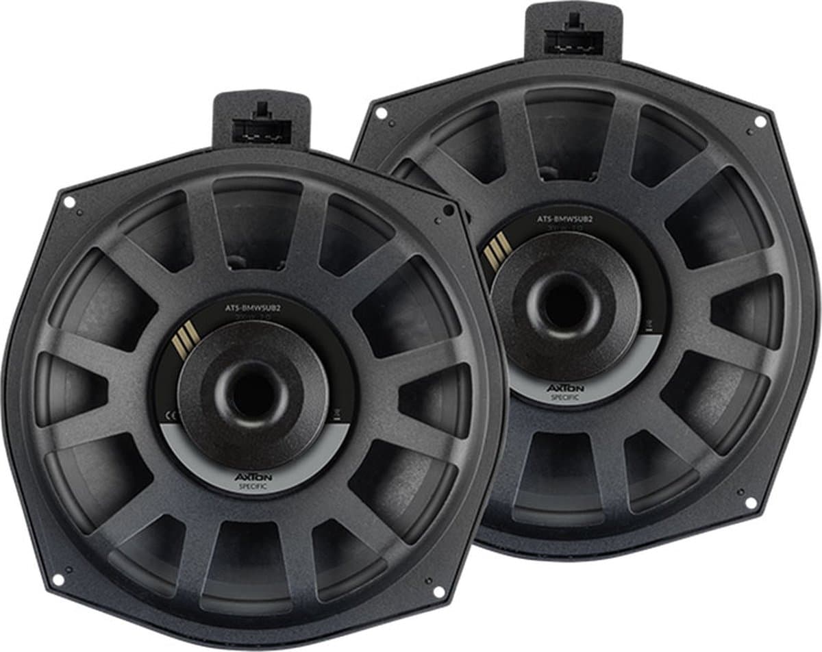 Axton ATS-BSUB2 - Autosubwoofer - Pasklare subwoofers BMW - 20cm - 150 Watt - Custom Fit - 2 stuks - 2 Ohm