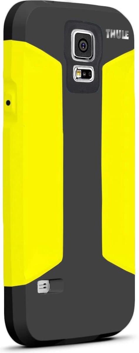 Thule Atmos X3 - Telefoonhoesje Samsung Galaxy S5 - Donkergrijs/Geel
