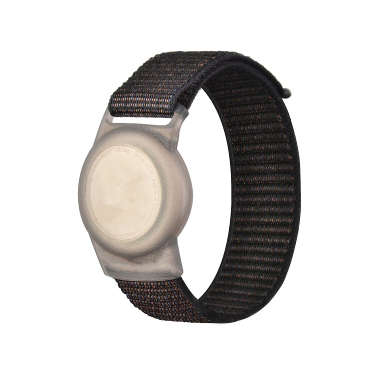 Airtag armband Polsband horloge - Airtag Sleutelhanger - Airtag Polsband Voor Kinderen - Airtag Armband - Airtag Apple - Klittenband - Airtag Houder - Airtag Hoesje - zwart