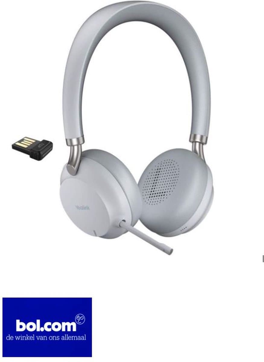 Yealink BH72 Lite, draadloos, Headset, Licht Grijs