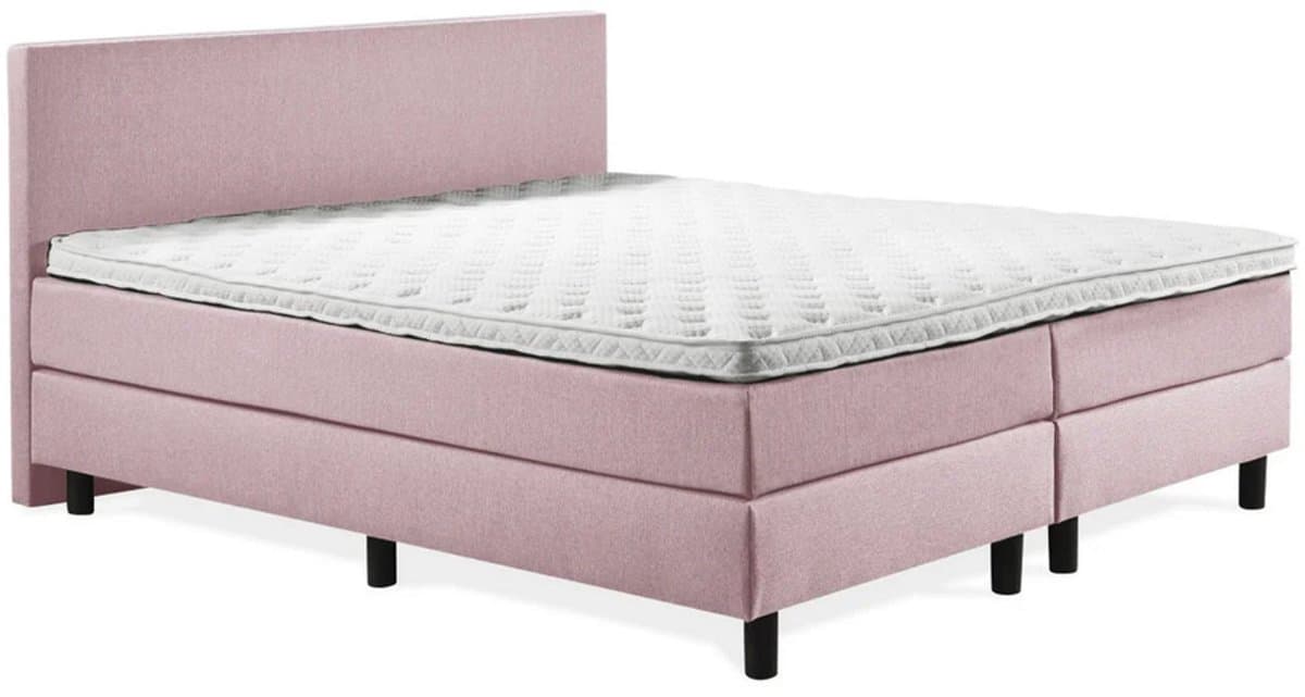 Boxspring Luxe Glade Hoofdbord 140 x 210 Roze