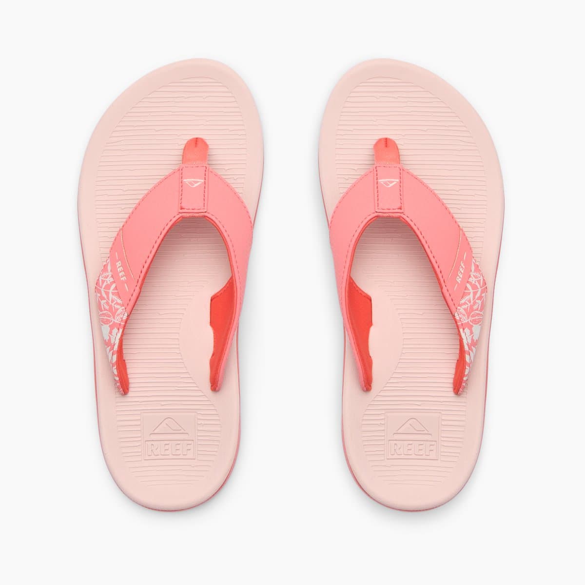 Reef KIDS SANTA ANA CORAL SUNSET Meisjes Slippers - coral sunset