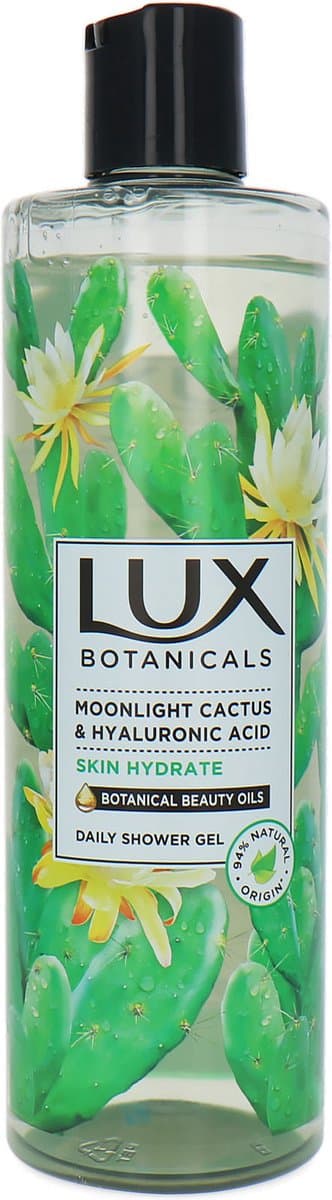 LUX Botanicals Moonlight Cactus & Hyaluronic Acid Shower Gel - 500 ml