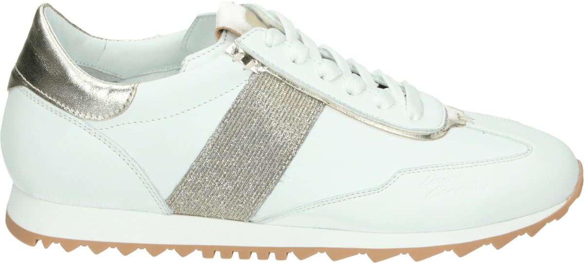 Donna Carolina - 55.670.117 LIGHT NAOMI - Lage sneakersDames sneakers - Kleur: Wit/beige - Maat: 37