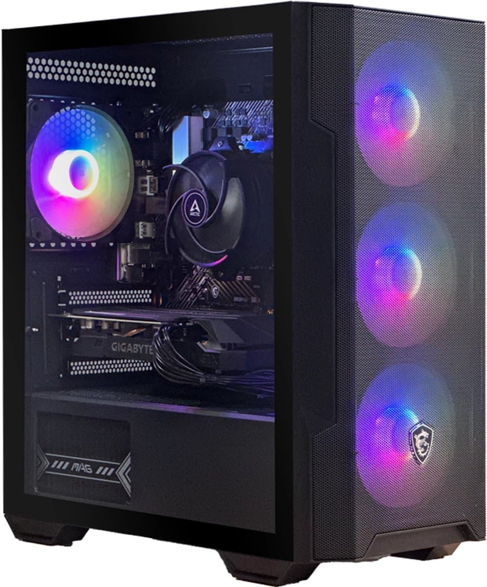 Xgaming CHALLENGER Gaming PC - Intel i7 12700F - GeForce GTX 1650 - 16GB - 1TB NVME SSD - WiFi + Bluetooth