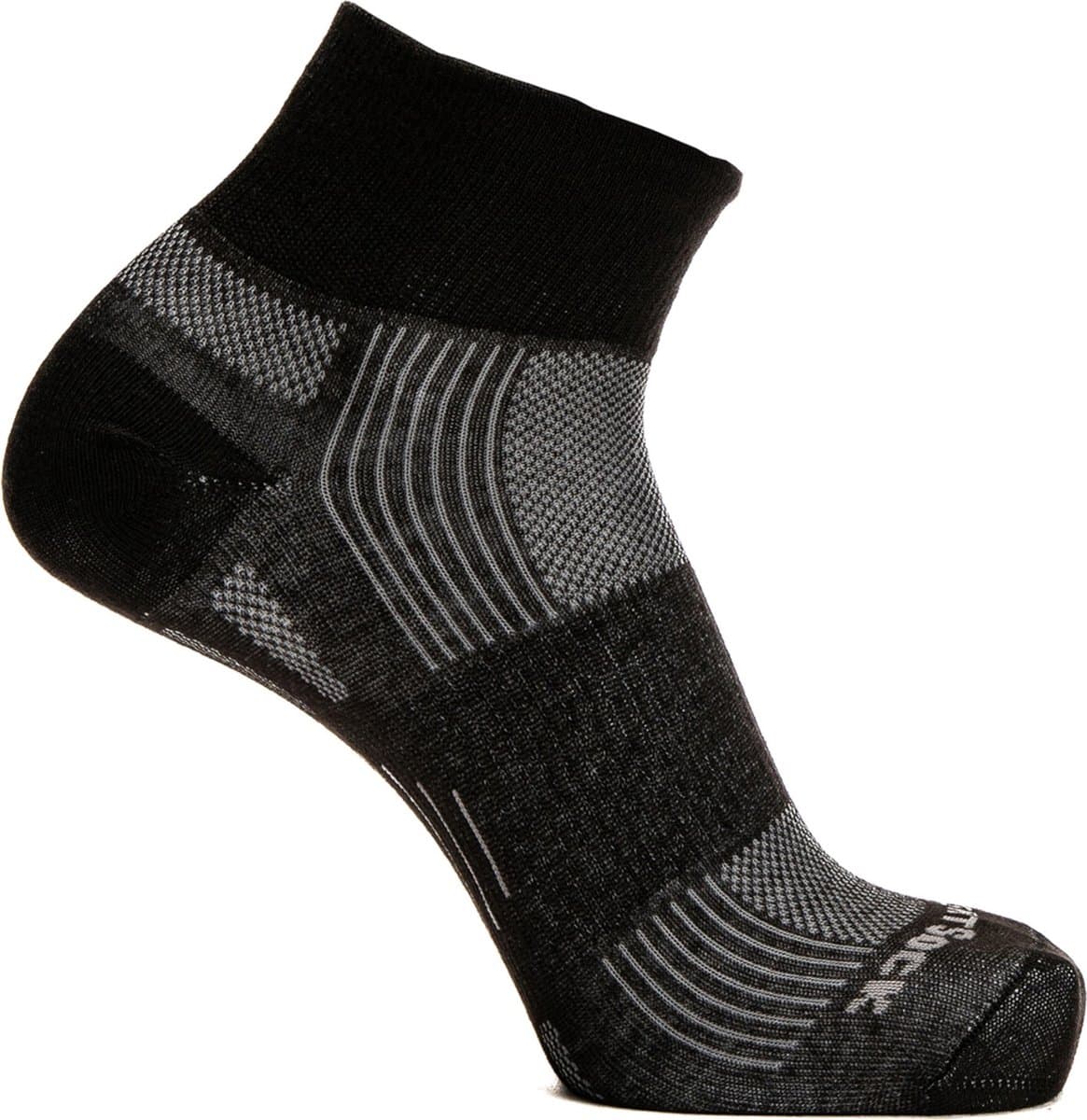 Wrightsock Explore Quarter - Zwart - 34-37
