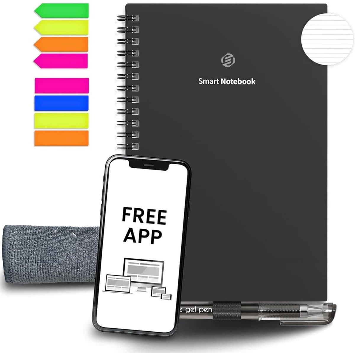 Equivera Digitaal Notitieblok - Paper Tablet - Schrijf Tablet - Digitaal Schrijven - Notitie Tablet - Digitaal Kladblok - Grafische Tablet