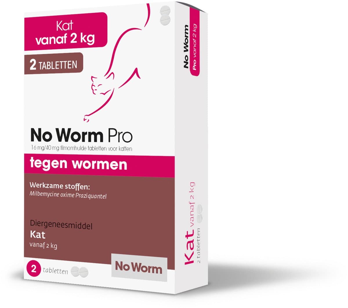 Exil No Worm Pro - Kat - 2 Tabletten