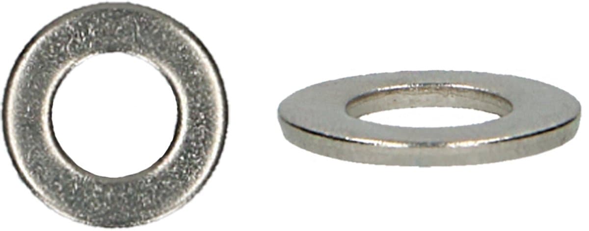 Sluitring DIN 125A M 6 A2 (6,4/12/1,6)-200stuks