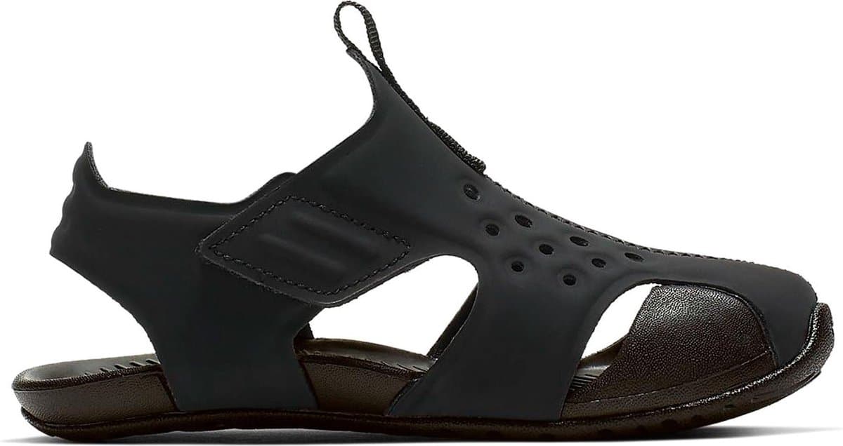Nike Sunray Protect 2 Bp Slippers Jongens - Black/White
