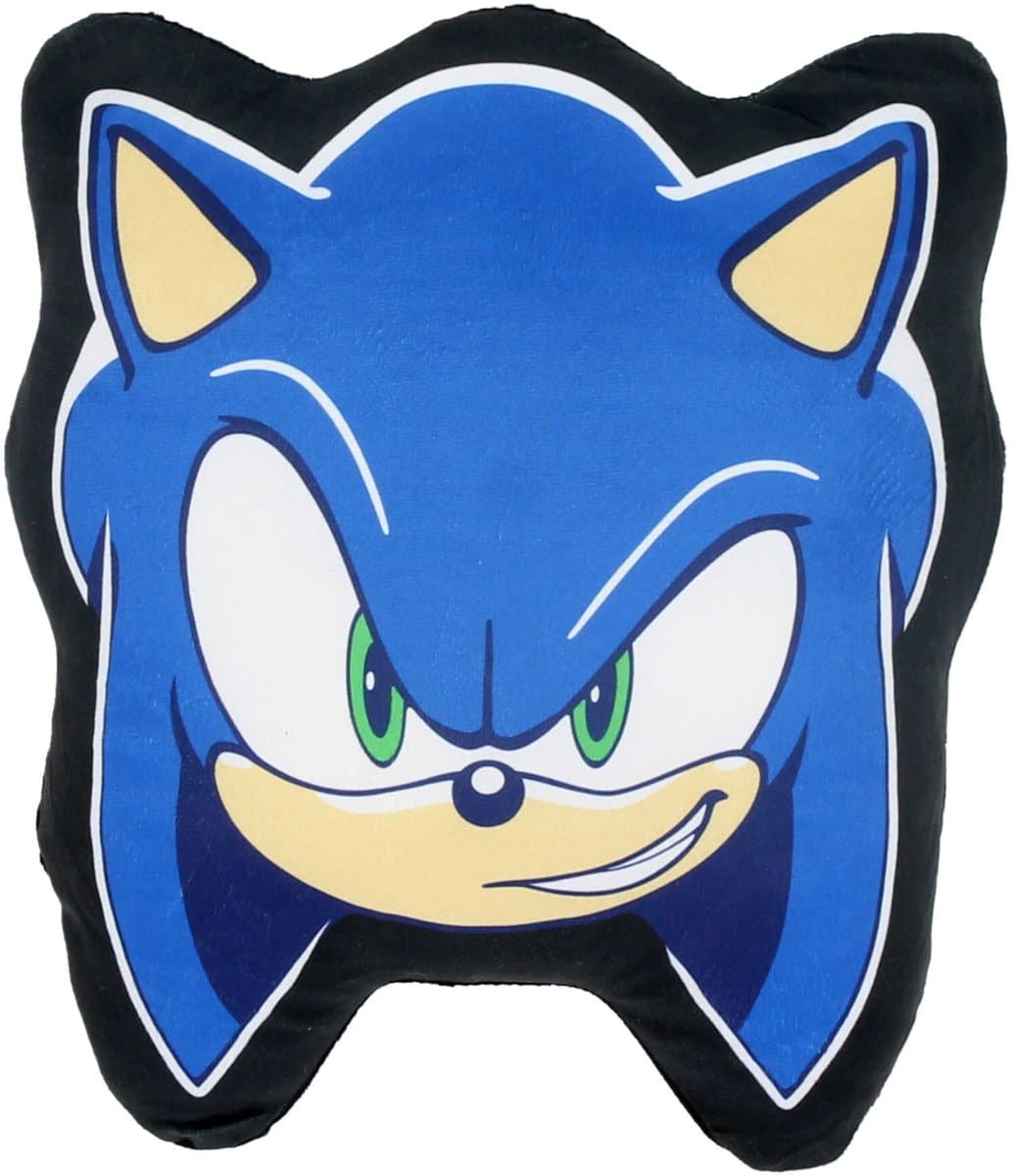 Sonic gevormd kussen