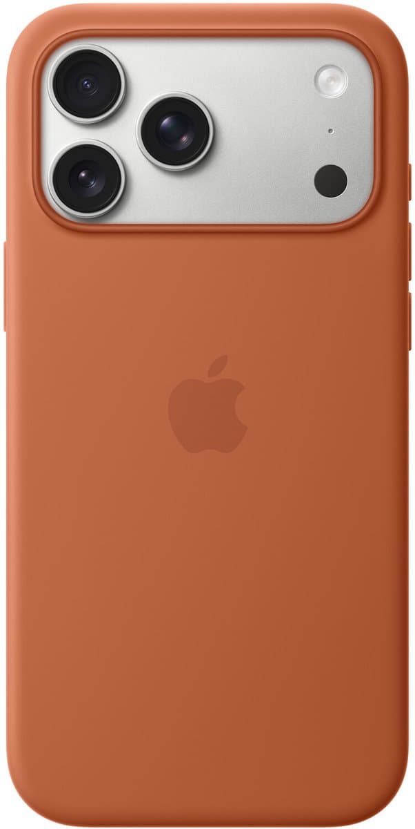Siliconenhoesje met MagSafe voor iPhone 17 Pro Max - Terracotta