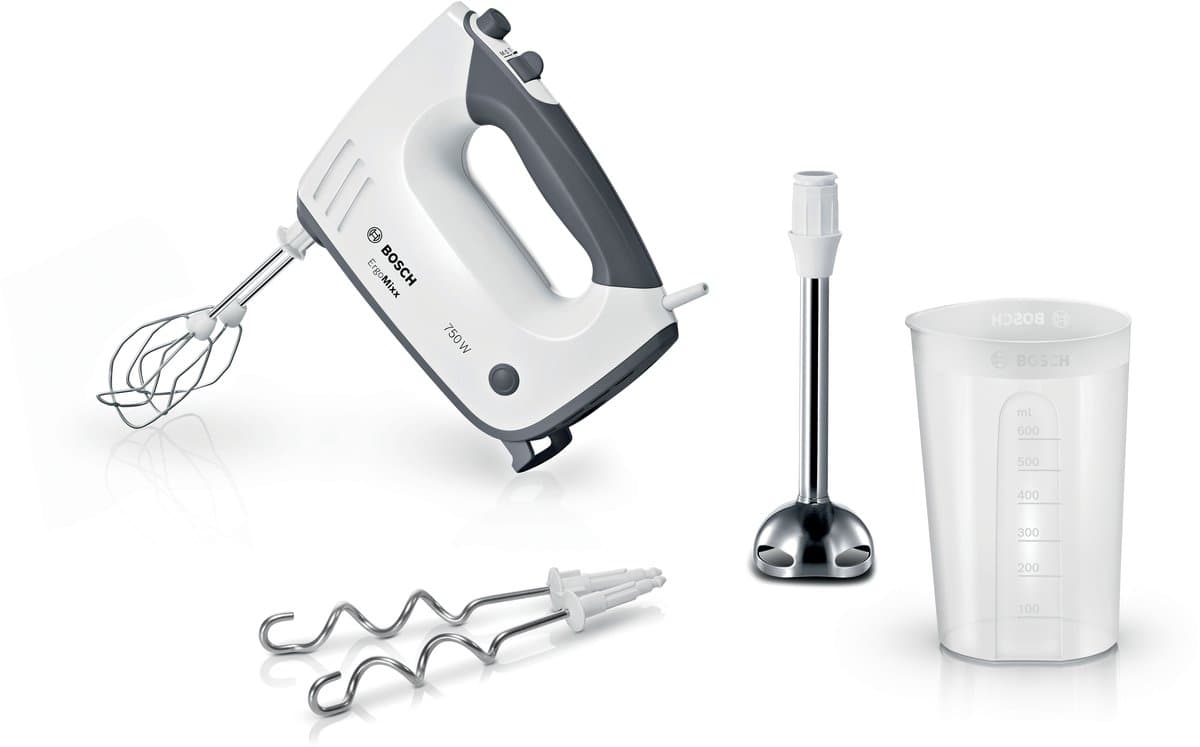 Bosch MFQ37470 - staafmixer - 750 W - wit