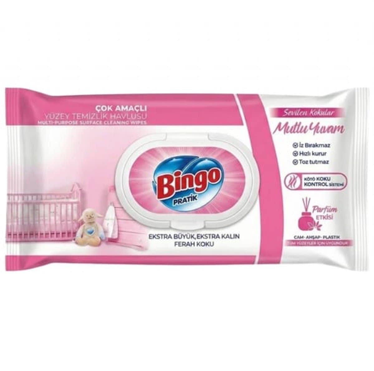 Bingo Schoonmaakdoekjes 96x Sweet Home