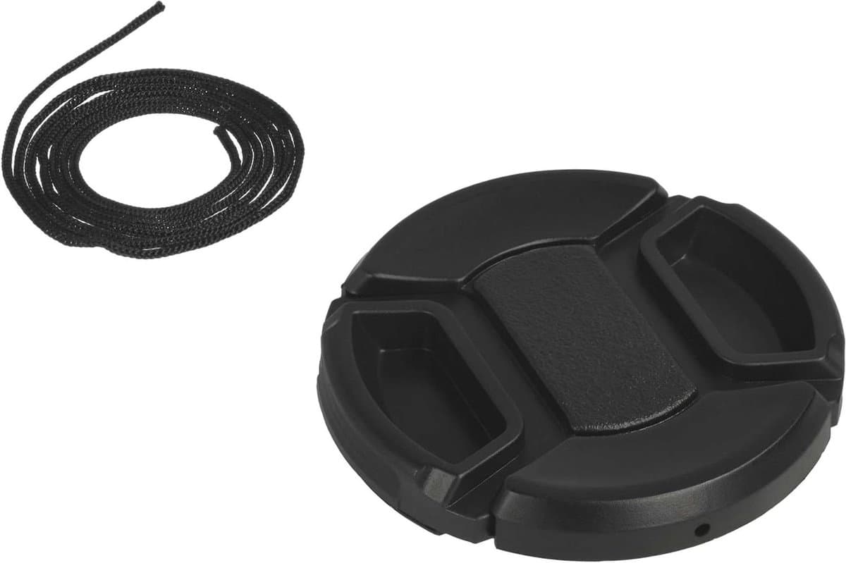 Lensdop - Camera dop - Lens beschermen - Binnengreep - 52 mm - Zwart