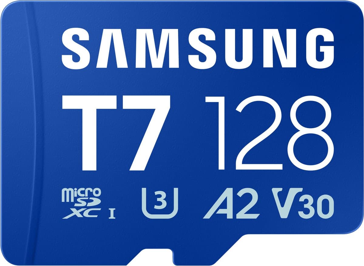 Samsung T7 - 128 GB - MicroSDXC - UHS-I