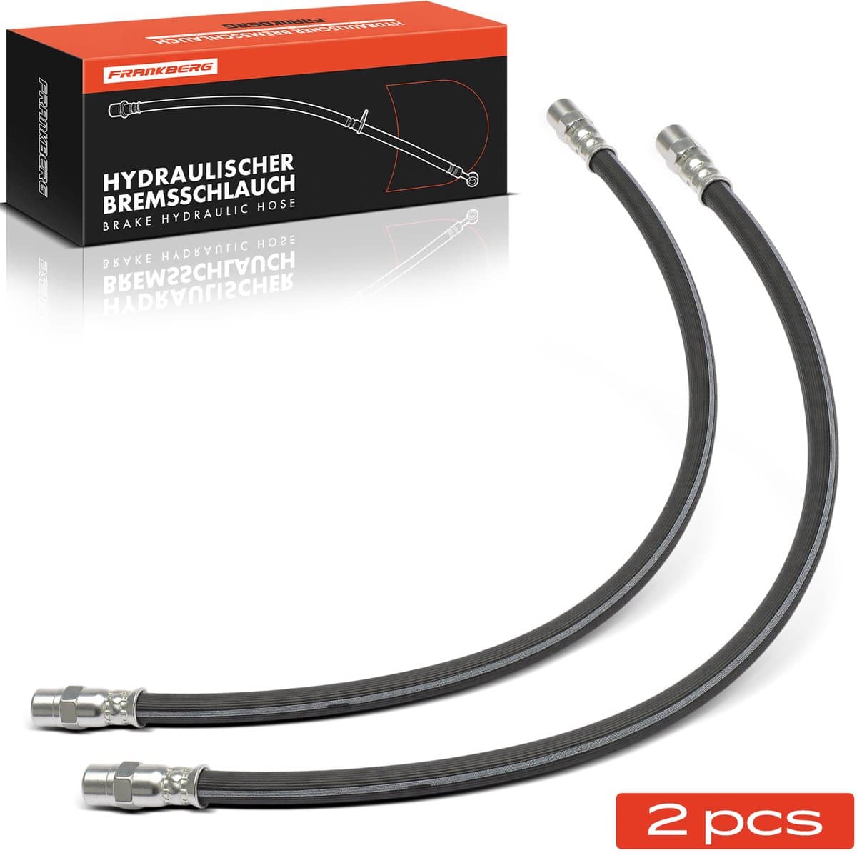 Frankberg 2x remslang vooras L/R voor Mercedes T1 Bus/Kasten