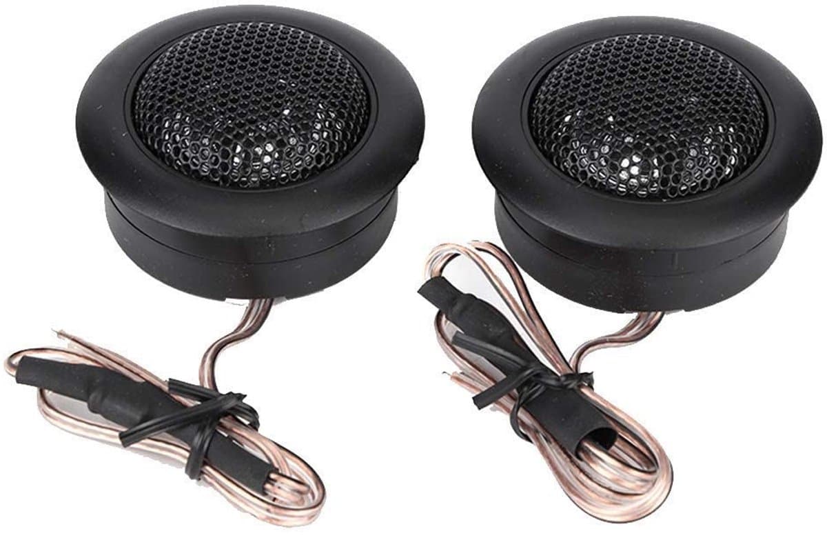 Tyenaza Car Tweeters - 12V 120W Mini Super Power Dome Speakers voor Auto