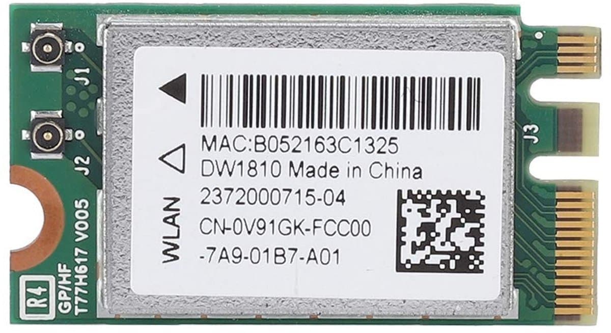 Allecto - PCI-E Netwerkkaart - Dual-Band WIFI - Snelle overdrachtssnelheid - Mini formaat - Bluetooth 4.1 - Geschikt voor meerdere merken - 433 Mbps