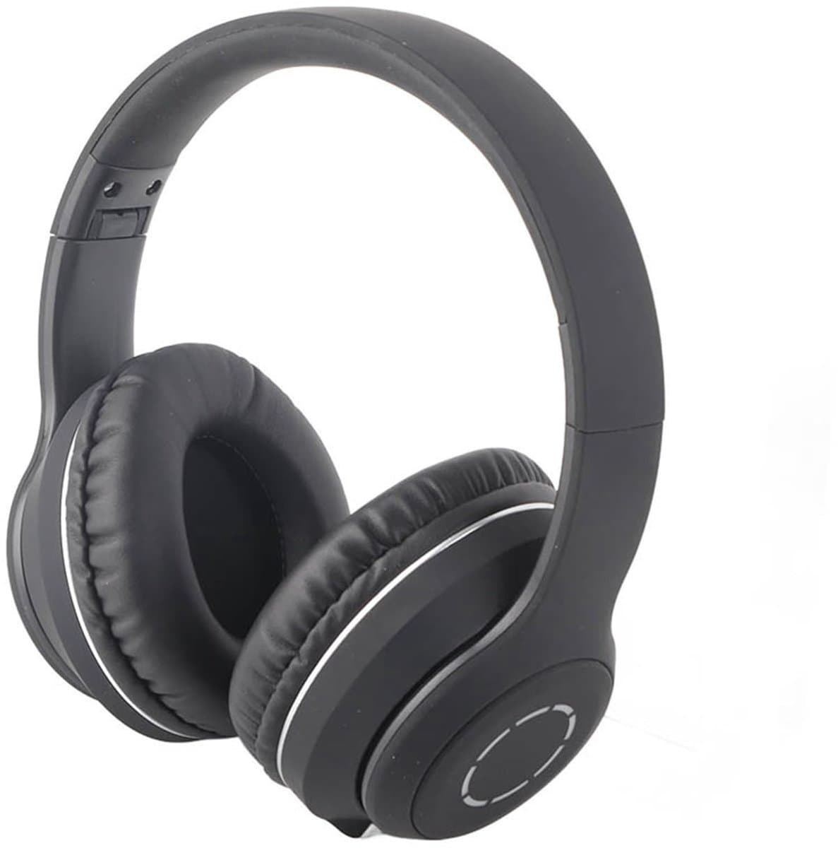 Allecto - Draadloze Bluetooth-koptelefoon - Heavy Bass-headset - Opvouwbaar - Zwart - Microfoon - Geschikt voor Smartphone en Laptop - Bluetooth V5.1