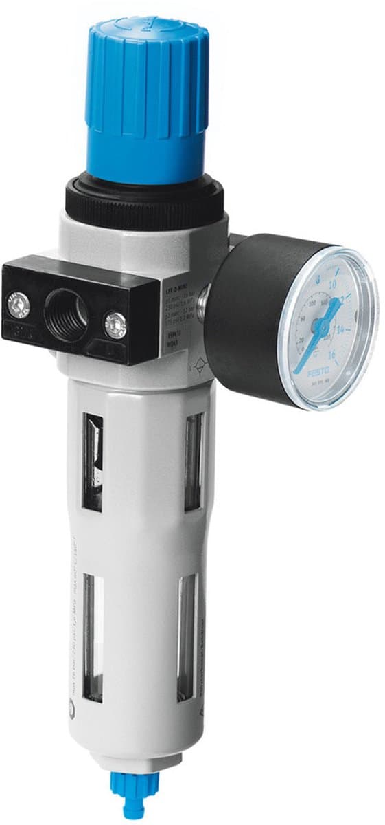 Festo Filterregelaar G1/2'' 0,5-12bar 4500l/min 40µm Maxi - 192368 - P2XT3