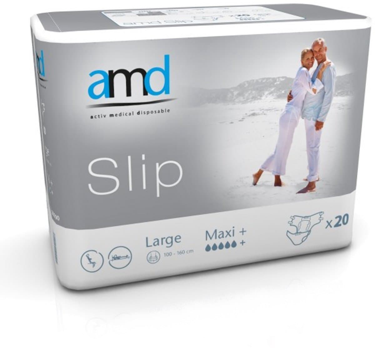 AMD Slip Maxi+ Large - 1 pak van 20 stuks