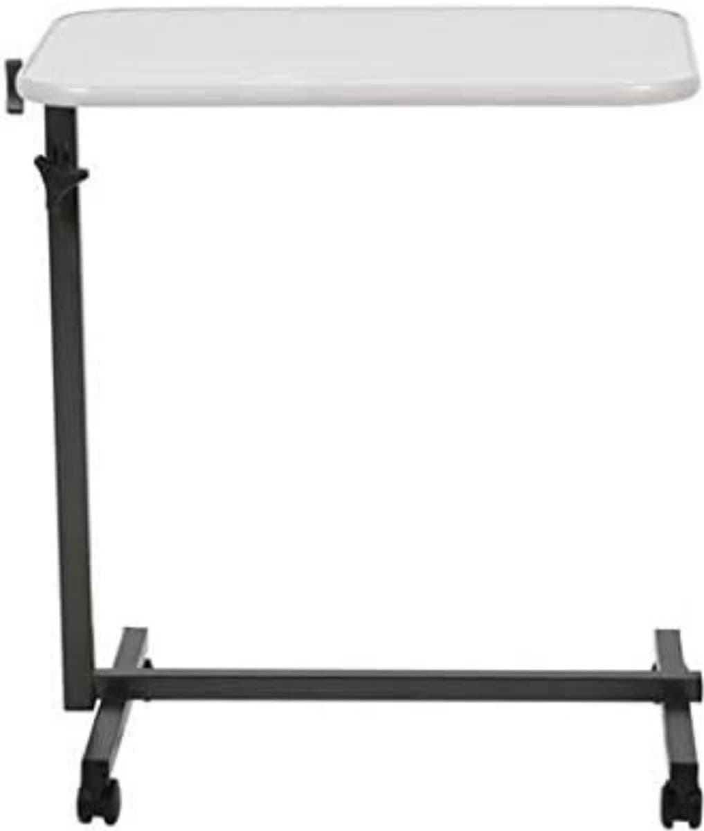 Thuys – Bedtafeltje Met Wielen – Bedtafel – Laptopstandaard – 4 1x 60 x 110cm – Lichtgrijs