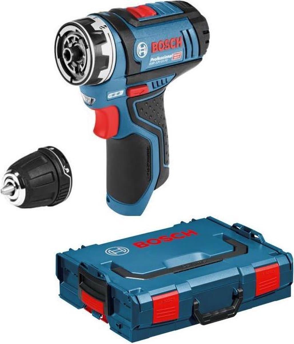 Bosch accu boor-/schroefmachine GSR 12V-15 FC - zwart, 600 g