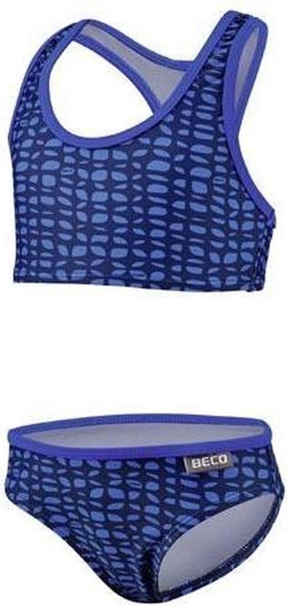 Beco Bikini Meisjes Polyamide/elastaan Blauw/donkerblauwe Mt 92