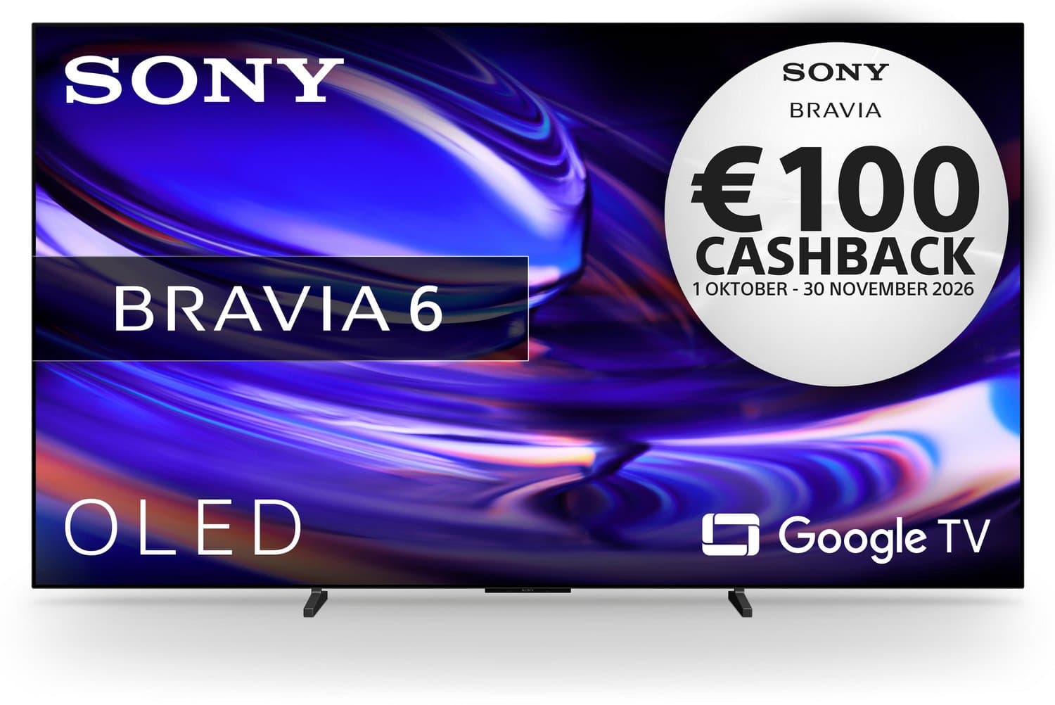 Sony Bravia 6 - 65 inch - 4K OLED - 2026 - Smart TV
