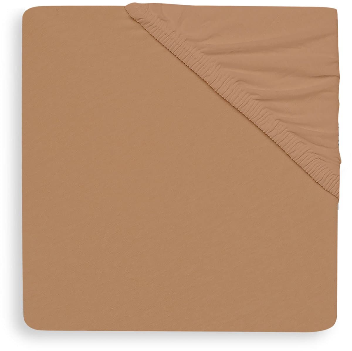 Jollein - Baby Hoeslaken Jersey (Biscuit) - Katoen - Hoeslaken Wieg - 60x120cm