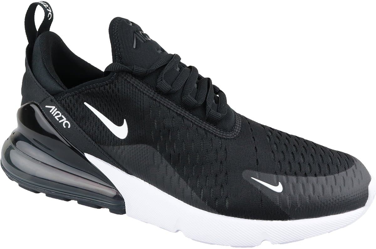 Nike Air Max 270 - Heren Sneakers Schoenen Zwart AH8050-002 , Maat: EU 39 US 6.5
