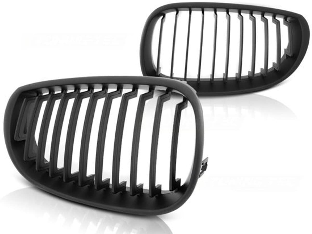 Grill BMW E60/E61 07/03-10 Zwart - Tuning Voorgrill