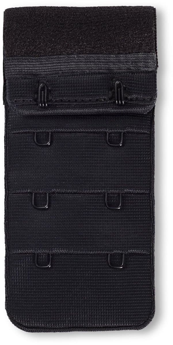 PRYM BH-verlengstuk 40 mm 3 x 2 haken zwart 992141 - Lingerie accessoires - Prym