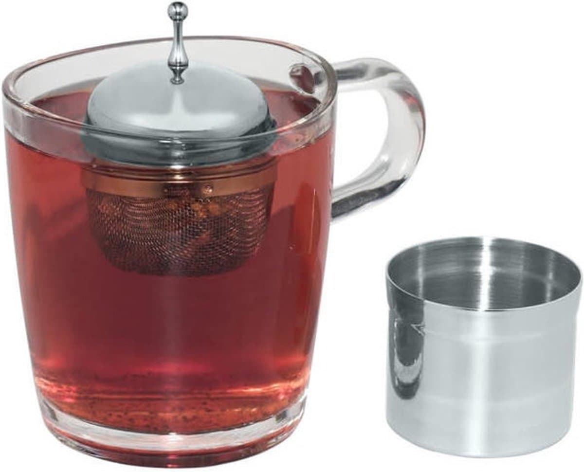 HOMIEZ - Tea Boot - Drijvend Thee-ei rvs