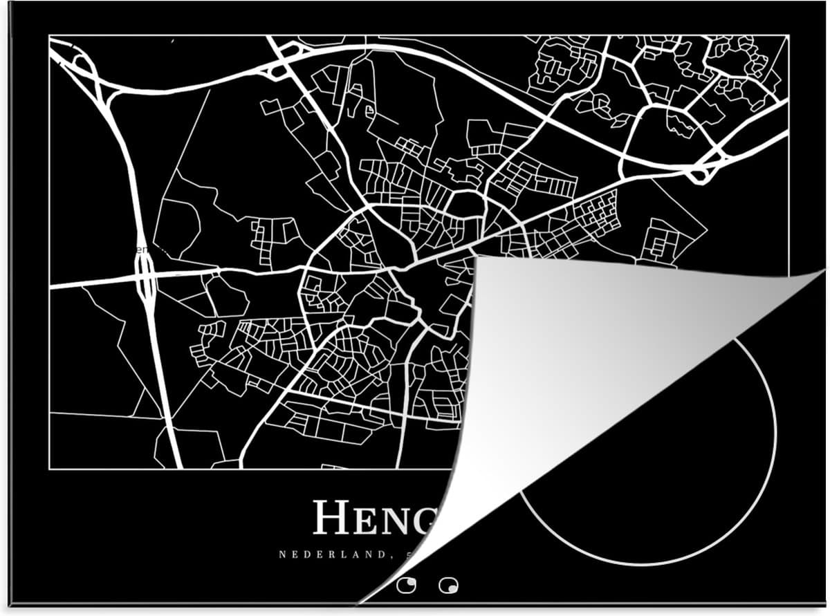 Inductie beschermer - Inductie Mat - Kookplaat beschermer - Hengelo - Kaart - Plattegrond - Stadskaart - Inductie beschermer - Inductie Mat - Kookplaat Beschermer - 57.6x51.6 cm - Afdekplaat inductie - Inductiebeschermer