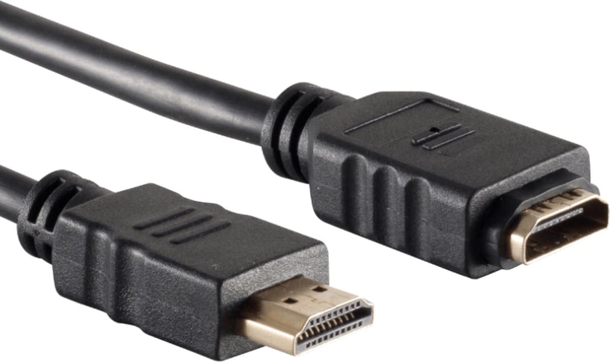 HDMI 2.0 Verlengkabel - 4K 60Hz - 2 meter - Zwart