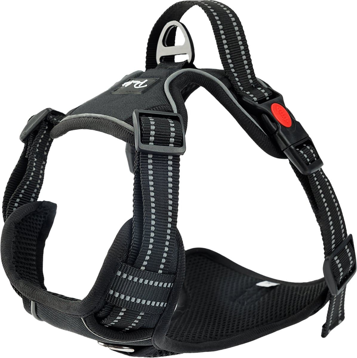 Purrr fect Hondentuigje - Anti-Trek Tuig - Hondenharnas - Y Tuig hond - Waterproof - Reflecterend - Verstelbaar - Maat XL