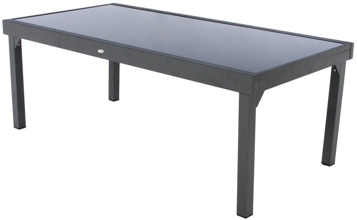 Uitschuifbare tuintafel voor 12 personen PIAZZA