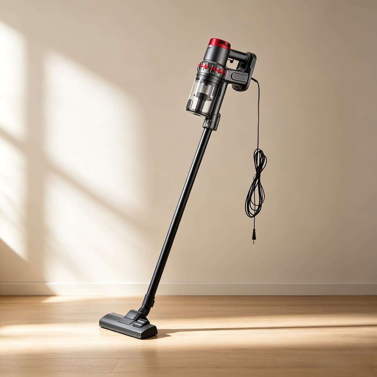 Deze handstofzuiger met snoer is voorzien van een HEPA-filter een grote stofbak en krachtige zuigkracht om gemakkelijk haar en fijnstof uit tapijten te verwijderen Hij is ideaal voor mensen met allergieën en gezinnen met huisdieren