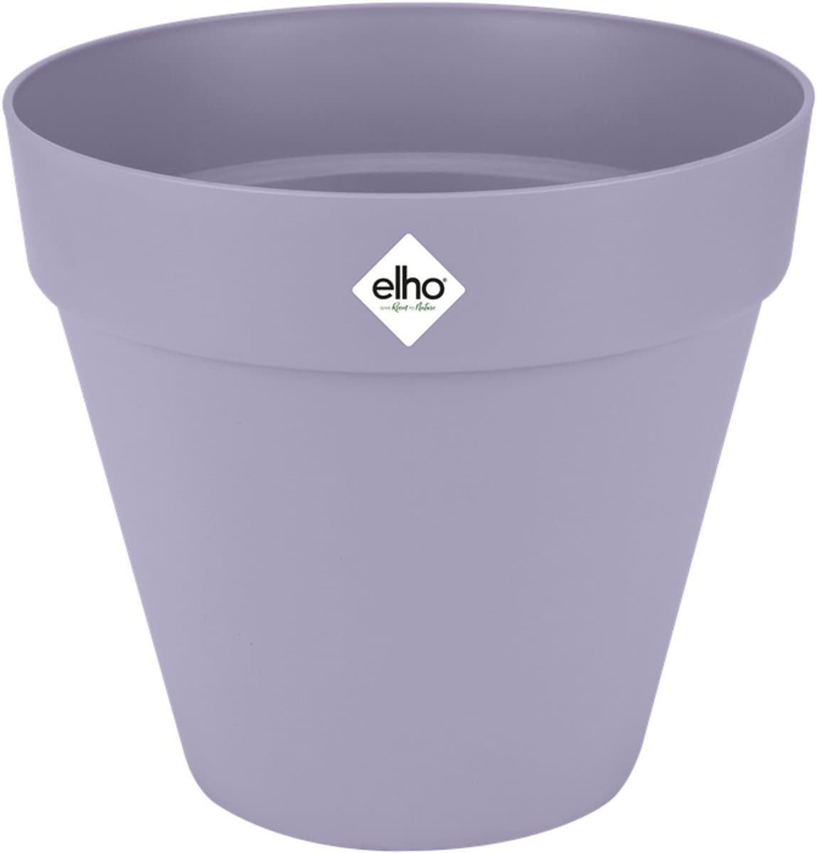 Elho Loft Urban Rond 50 - Bloempot voor Buiten - Ø 48.5 x H 44.5 cm - Lavendel lila