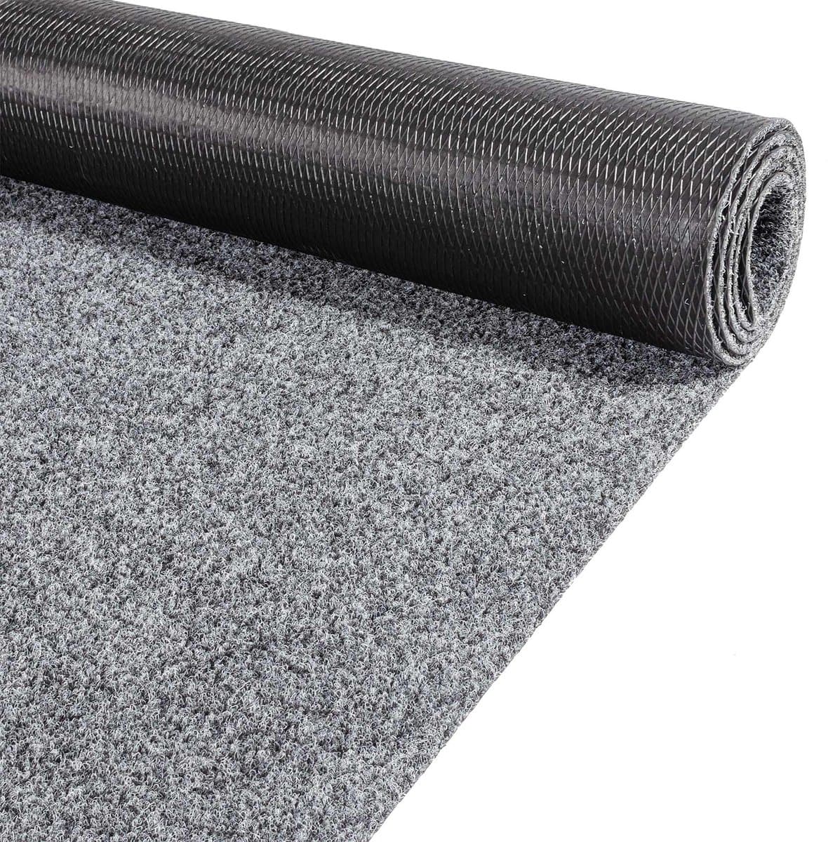 ANRO Loper Grijs – Schoonloopmat Gangloper Tapijtloper Antislip