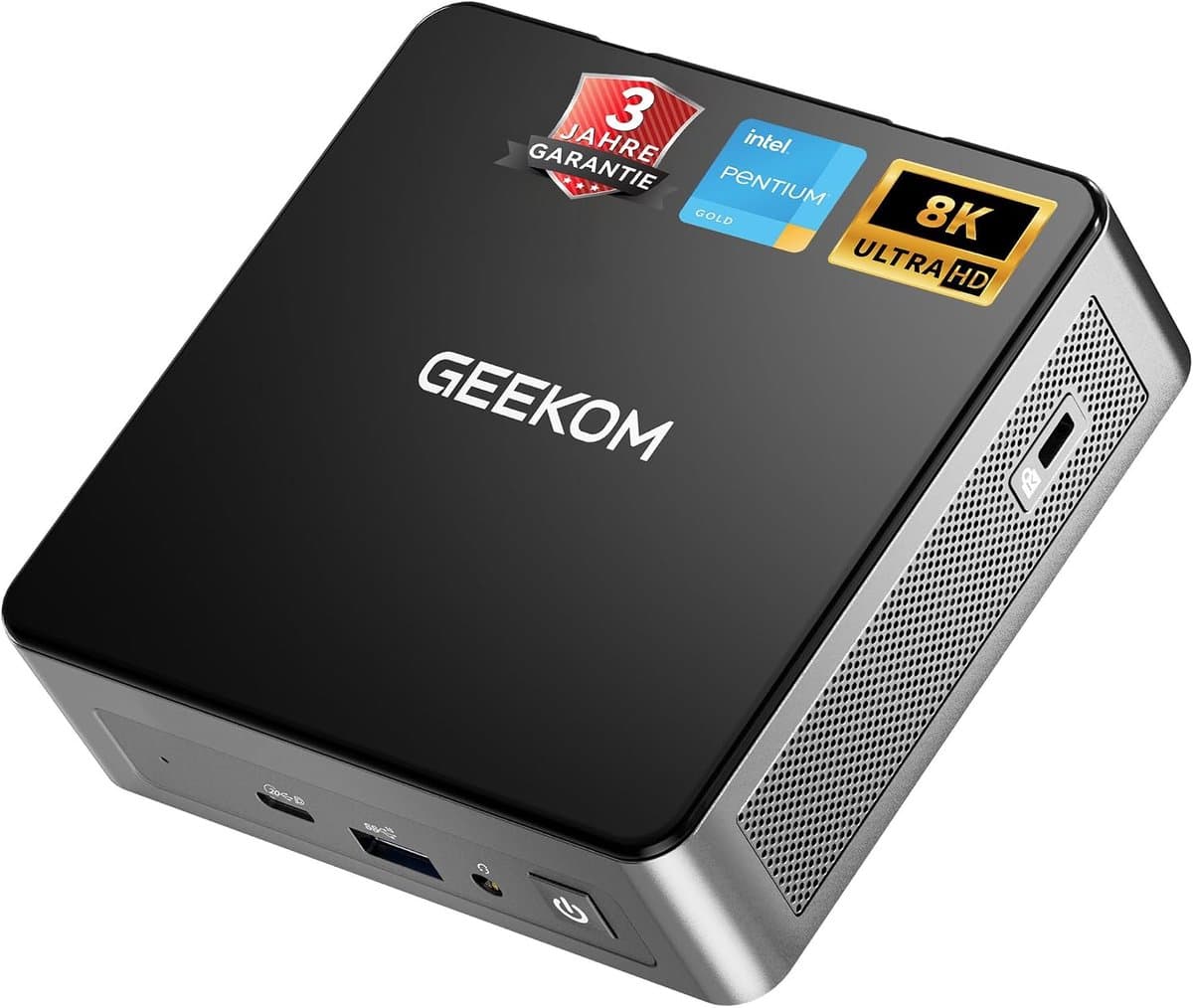 ​​GEEKOM Mini PC - 2025 Editie met AMD Ryzen 5 7430U (tot 4,3 GHz)- 16GB RAM & 512GB SSD - Windows 11 Pro - 6USB-8K Quad-Display - Intel Iris Xe - Compact krachtpatser voor thuiswerk​​ - Mini PC met,Mini Computer,Game PC,pc voor gam